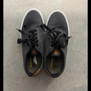 Vans Black and Gray Men's Sneakers